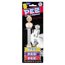 MARILYN MONROE Pez Candy and Dispenser