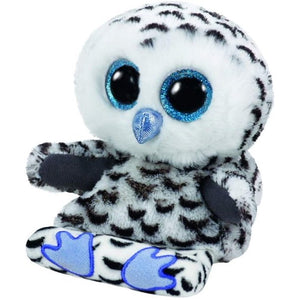 Ty Peek A Boos Omar The Owl Phone Holder Screen Cleaner Plush Stuffed Animal Toy 6"