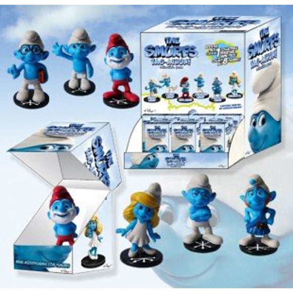The Smurfs Tag - AThon Vanity Smurf Figure Collectible Game New