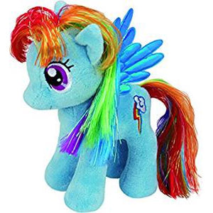 Ty Beanie Babies My Little Pony - Rainbow Dash 6" Plush Toy