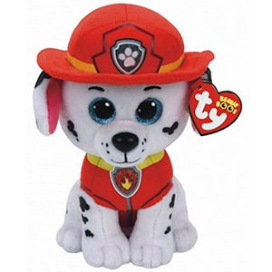 TY Beanie Boos - Paw Patrol - Marshall the Dalmatian Dog (Glitter Eyes) Small 6" Plush Toy