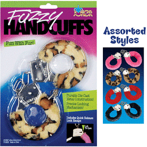 You Get 1 Furry Handcuffs (Colors Vary)