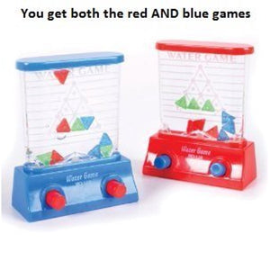 Cp 2- Triangle Water Game (Blue and Red) Great Stocking Stuffers