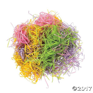 Easter Basket Grass 1.25 oz Pastel Multi colors