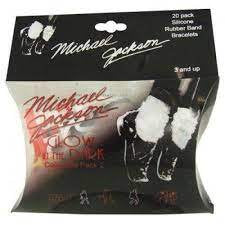 Glow in the Dark Michael Jackson Silly Bands 20ct Rubber Bandz Collection Pack 2
