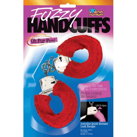 Furry Handcuffs (Red Color)