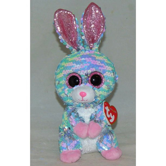 TY Flippables - 2020 Easter Raindrop The Rabbit (Glitter Eyes) Small 6