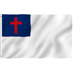 Christian 3ft x 5ft Printed Polyester Flag with Two Metal Grommets