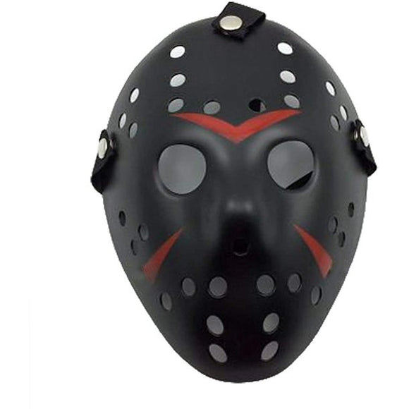 Hockey Mask Face Mask Jason Mask Black Halloween Mask Scary Mask
