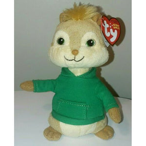 New Ty Beanie Babies Theodore, Alvin and the Chipmunks Plush